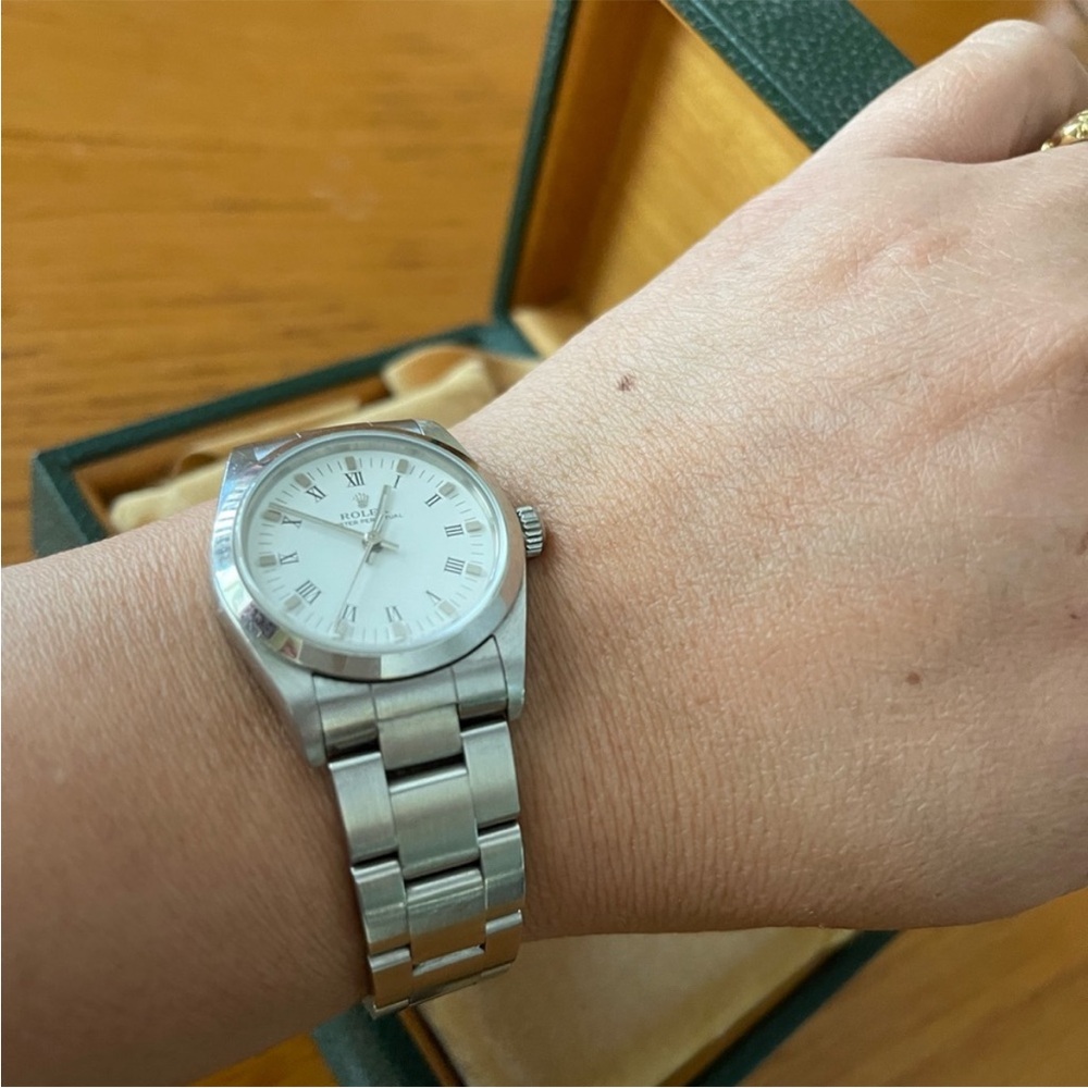 Rolex Silver Timepiece with White Face - Picture 9 of 13